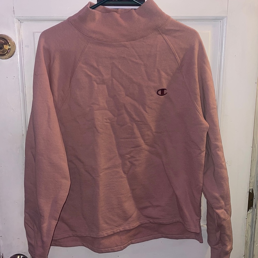 women’s pink champion sweatshirt